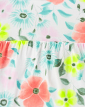 Floral Jersey Top