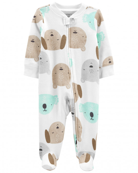 Koala 2-Way Zip Cotton Sleep & Play