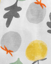 3-Pack Fruit Side-Snap Bodysuits