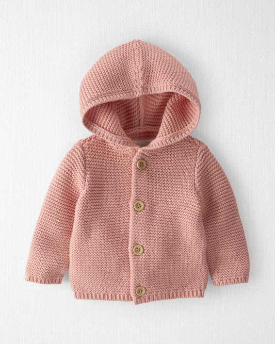 Organic Seed Stitch Cardigan