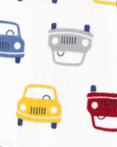 1-Piece Car Fleece Footie PJs
