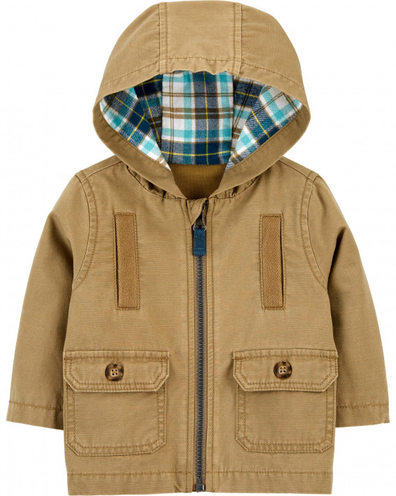 Hooded Canvas Jacket