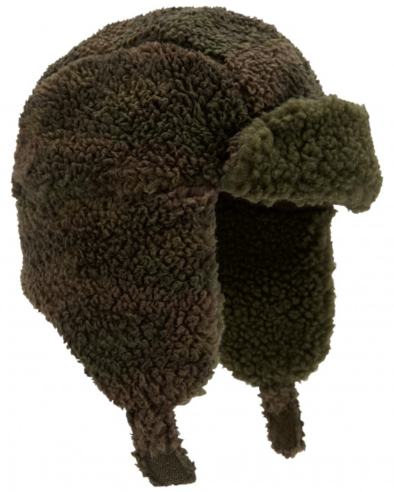 Camo Sherpa Trapper Hat