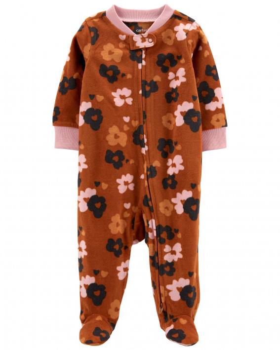 Floral Fleece Sleep & Play