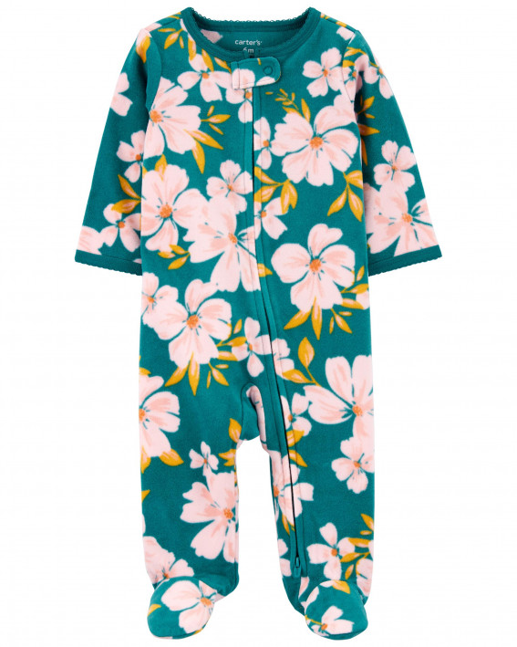 Floral Fleece Sleep & Play
