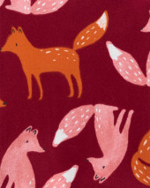 4-Piece Fox 100% Snug Fit Cotton PJs