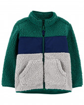 Zip-Up Sherpa Jacket