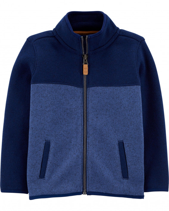 Zip-Up Sherpa Jacket