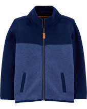 Zip-Up Sherpa Jacket