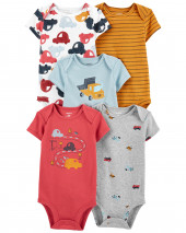Baby 5-Pack Short-Sleeve Original Bodysuits