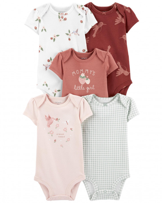 Baby 5-Pack Short-Sleeve Original Bodysuits