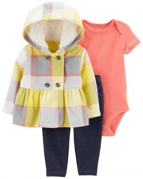 Baby 3-Piece Little Jacket Set