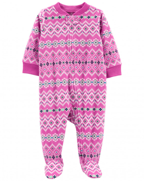 Baby Fair Isle Fleece Sleep & Play