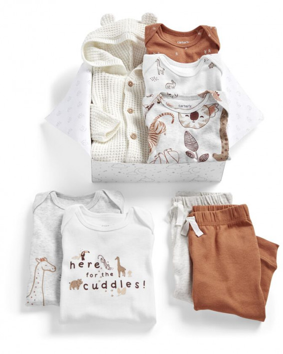 Körpə 8 Paketi Parçalı Körpə  Детский комплект из 8 предметов для младенцев Baby Gift 8-Piece Baby Bundle